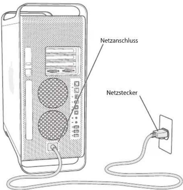 Netzanschluss Netztecker