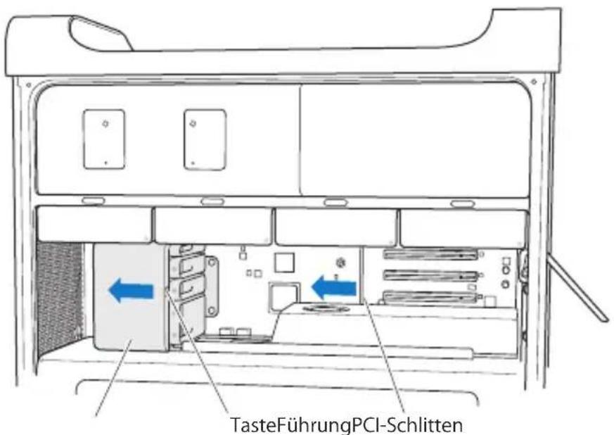 TasteFührungPCI-Schlitten