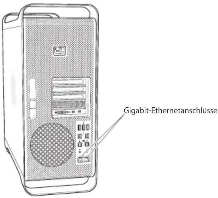 APPLE Mac Pro (2012) - Schritt 4: Anschließen eines Ethernetkabels oder Herstellen einer Verbindung zu einem Wi-Fi-Netzwerk - 1