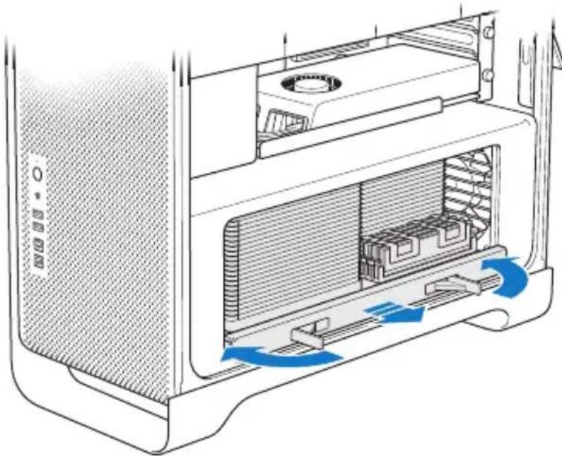 APPLE Mac Pro (2012) - Installieren einer Speichererweiterung in einem 8-Core oder 12-Core Mac Pro - 2