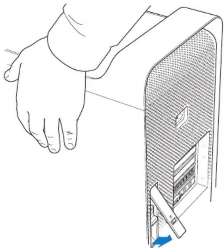 APPLE Mac Pro (2012) - Öffnen des Mac Pro - 2