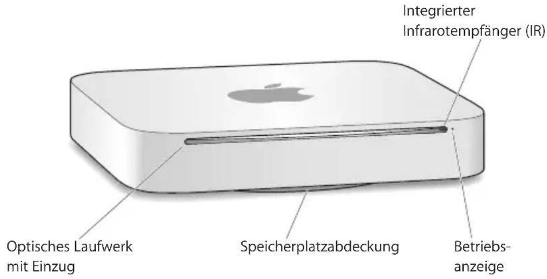 Integrierter Infrarotempfänger (IR) Optisches Laufwerk mit Einzug Speicherplatzabdeckung Betriebs- anzeige