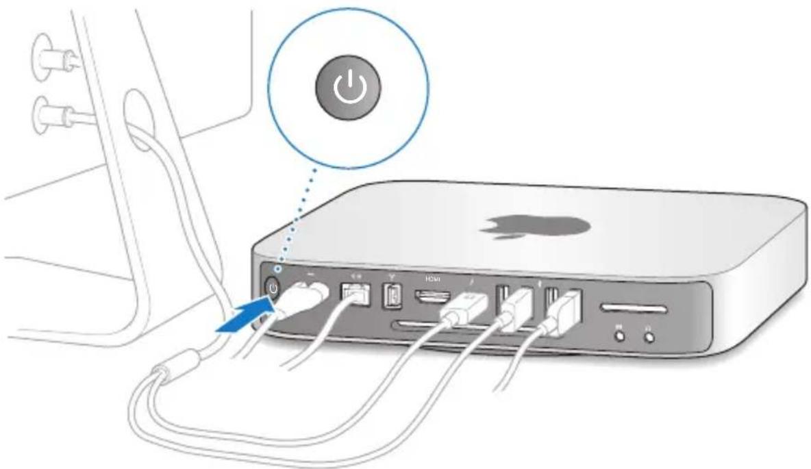 APPLE Mac Mini (2011) - Schritt 4: Schließen Sie ein Monitorkabel an den HDMI-Anschluss oder den Thunderbolt-Anschluss an. - 2