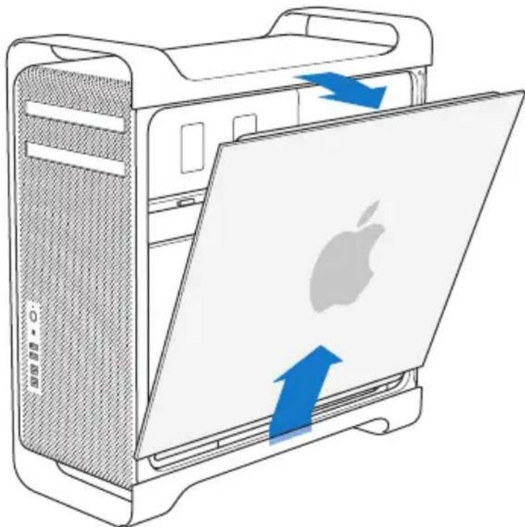 APPLE Mac Pro (2009) - Öffnen des Mac Pro - 3
