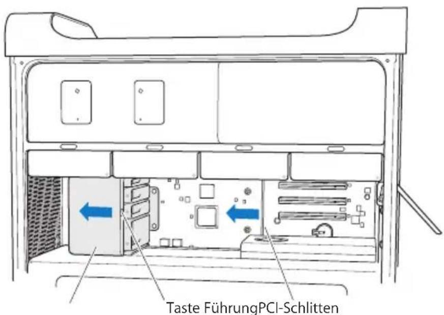 Taste FührungPCI-Schlitten