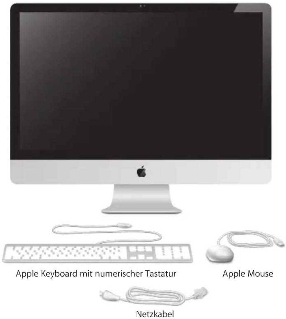 Apple Keyboard mit numerischer Tastatur Netzkabel Apple Mouse