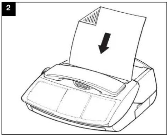SAGEM Phonefax 325 - INSERTING A DOCUMENT - 2