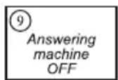 SAGEM Phonefax 325 - After listening: - 9