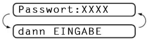 BROTHER FAX-8250P - Zugangssperre ausschalten - 1