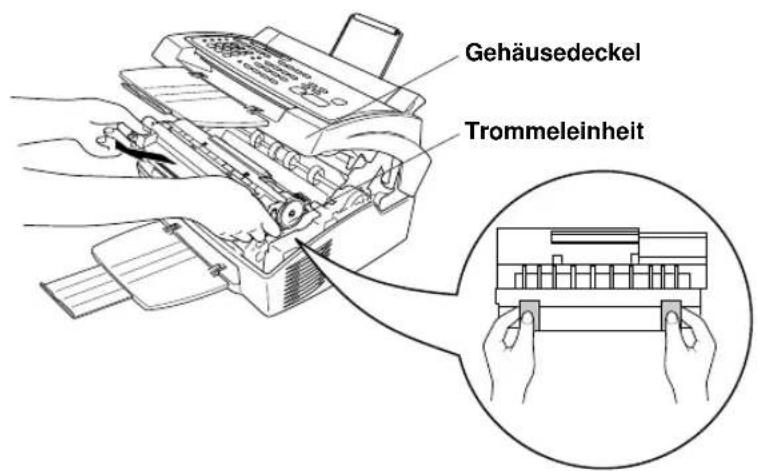 Gehäusedeckel Trommeleinheit
