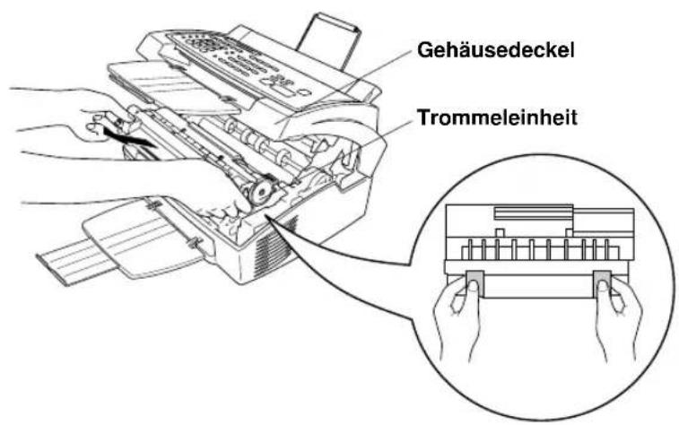 Gehäusedeckel Trommeleinheit