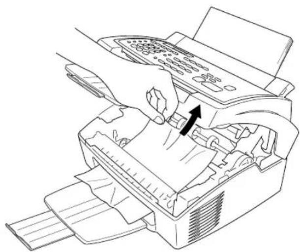 BROTHER FAX-8250P - Papierstau in der Fixiereinheit - 1