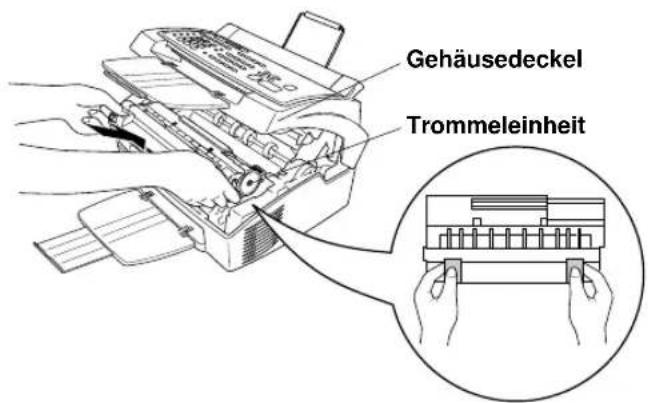 Gehäusedeckel Trommeleinheit