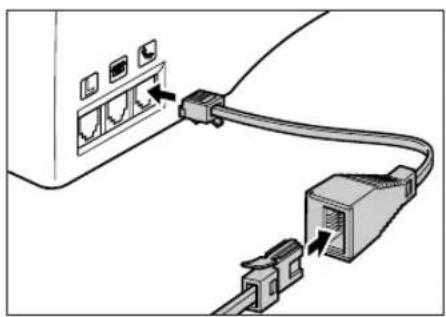 CANON FAX-L240 - Anschluß externer Geräte - 1