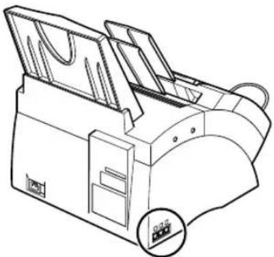 CANON FAX-L240 - Anschluß des Telefonkabels und Anschluß von externen Geräten - 2