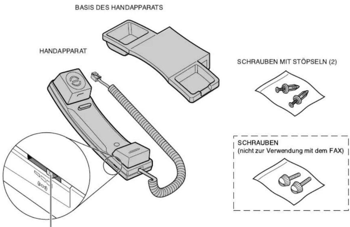 CANON FAX-L240 - Lieferumfang - 1