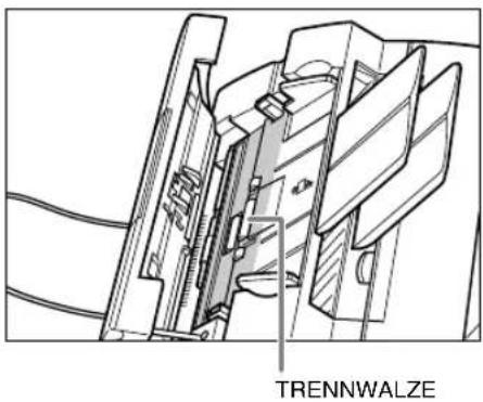 CANON FAX-L240 - Reinigen der Scannerteile - 4