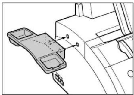 CANON FAX-L240 - Anbringen des Handapparats am FAX - 3