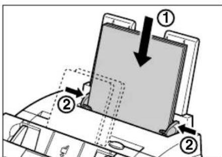 CANON FAX-L240 - Einlegen von Empfangspapier - 6