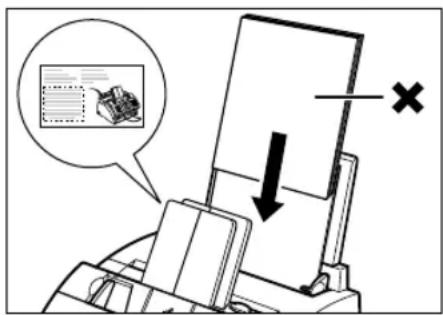CANON FAX-L240 - Einlegen von Empfangspapier - 2