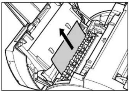 CANON FAX-L240 - Wenn der obere Rand des Papiers durch die Fixiereinheit gezogen wurde: - 2