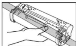 CANON FAX-L240 - Installieren der Tonerpatrone - 3