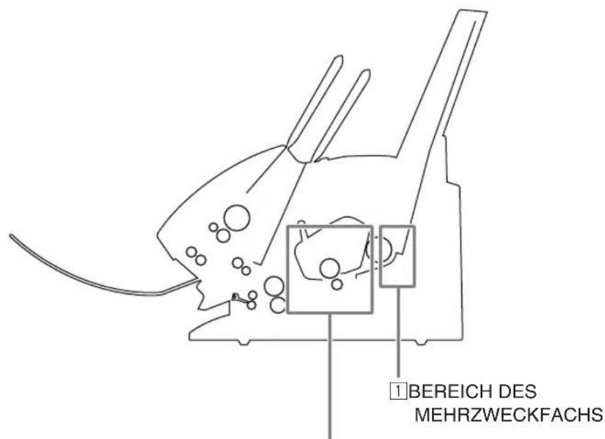CANON FAX-L240 - Drücken Sie den Papierfreigabehebel nach hinten. - 4