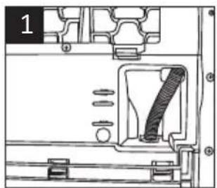 GRUNDIG GTN 38267 - Wasserablaufschlauch anschließen - 1