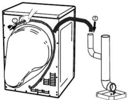 Exquisit TK 611 E - Optionaler Abflussanschluss - 1
