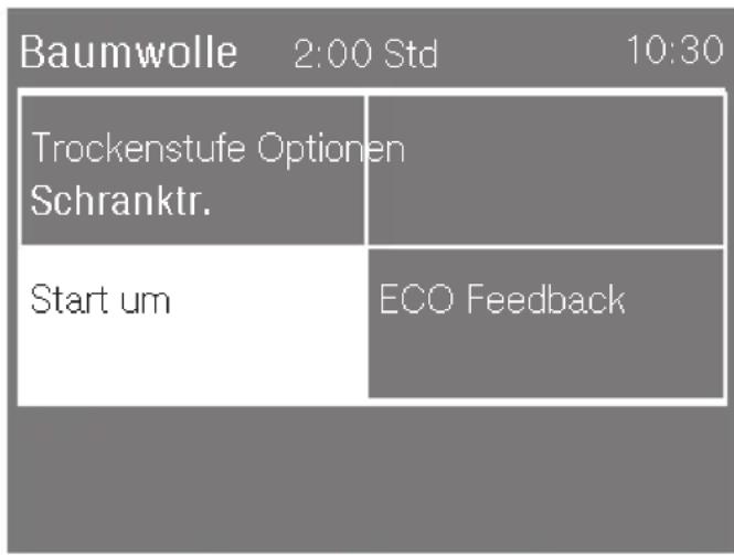 MIELE TMV 843 WP - Optionen oder Startvorwahl wählen (gegebenenfalls) - 5