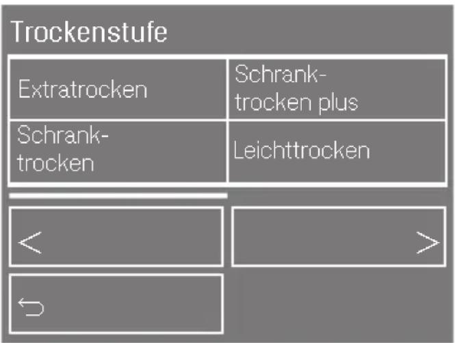 MIELE TMV 843 WP - Auswahl einer Textilfaser - 2