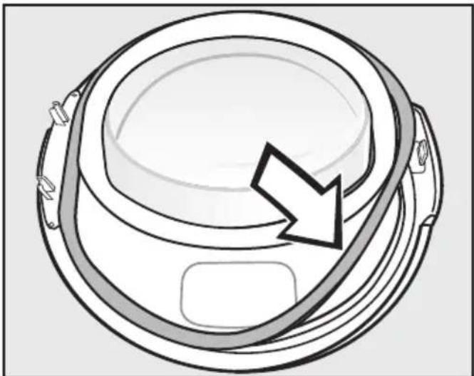 MIELE TMV 843 WP - Tür montieren - 1