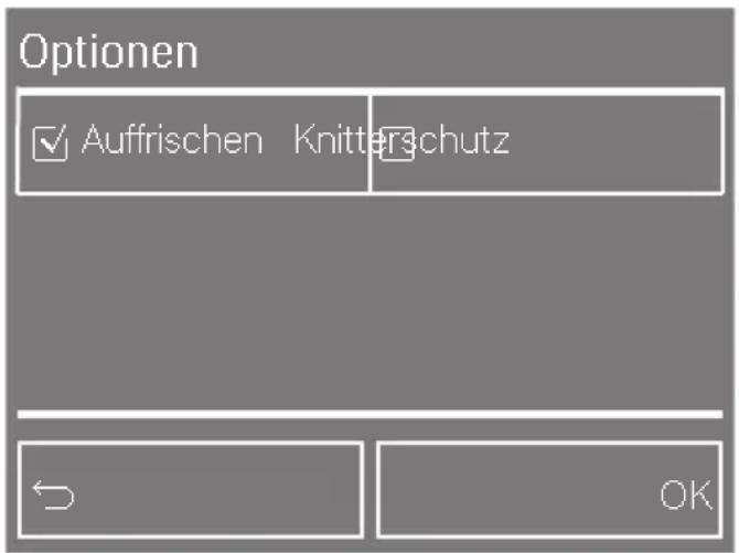MIELE TMV 843 WP - Optionen oder Startvorwahl wählen (gegebenenfalls) - 3