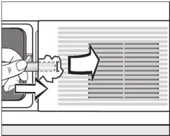 MIELE TMV 843 WP - Gitter unten rechts - 1