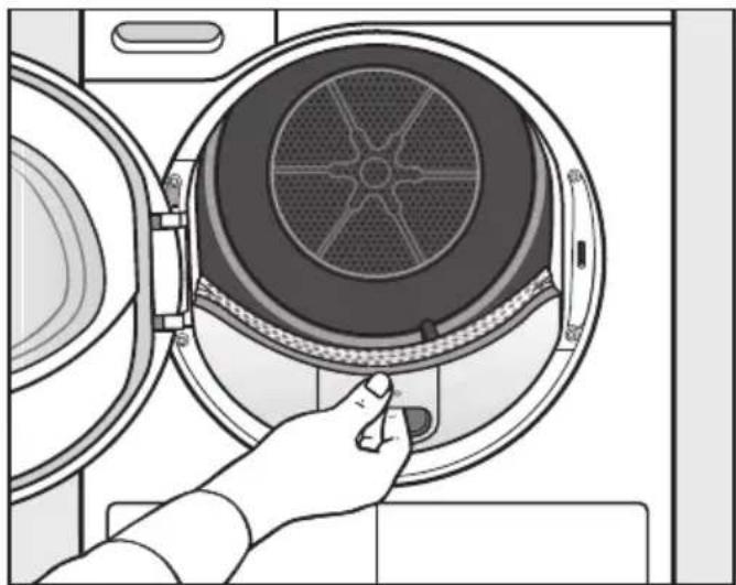 MIELE TML 840 WP - Sichtbare Flusen entfernen - 1