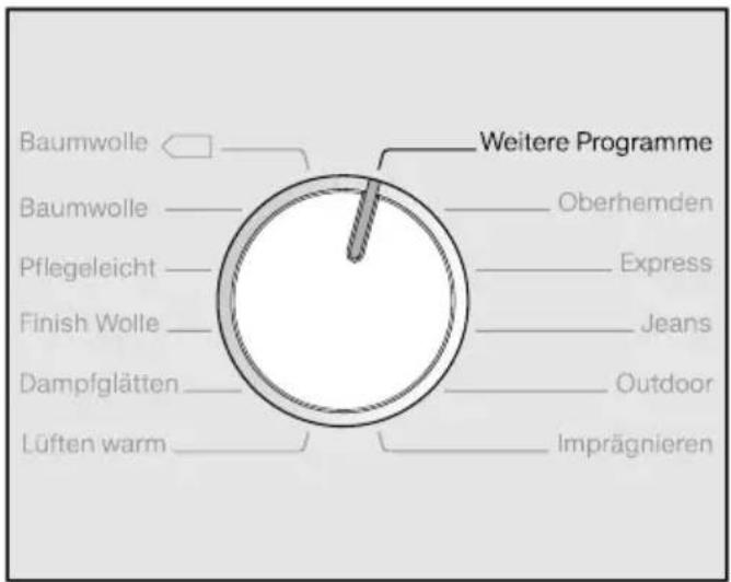 MIELE TML 840 WP - Programm wählen und starten - 2