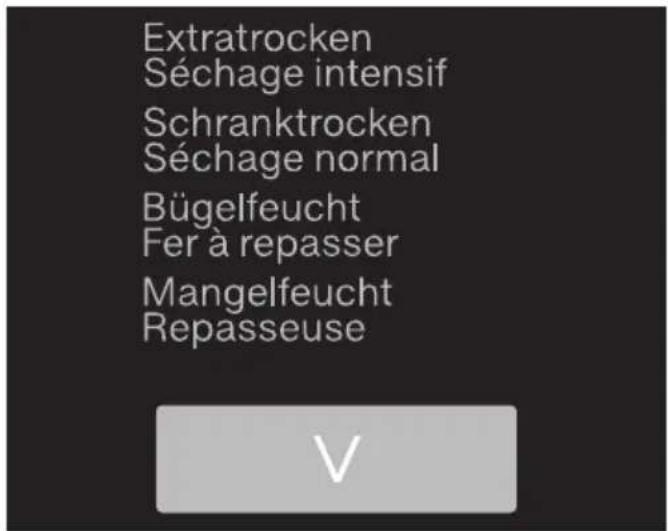 MIELE TKK 600-50 WP CH - Trockenstufenprogramme - 1