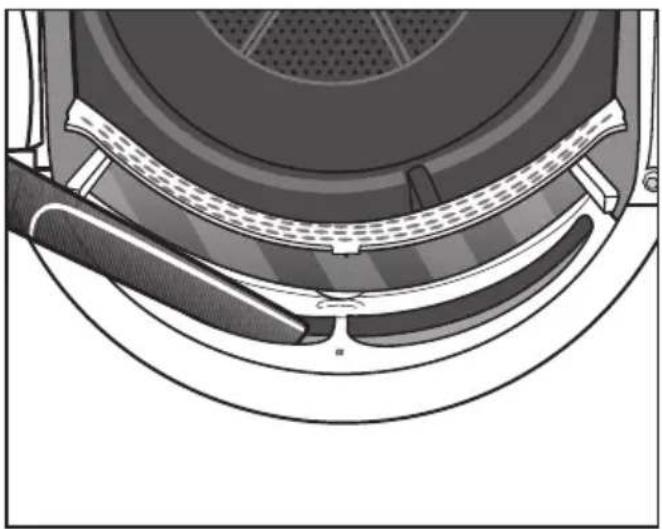 MIELE TKK 600-50 WP CH - Flusenfilter und Luftführungsbereich gründlich reinigen - 3