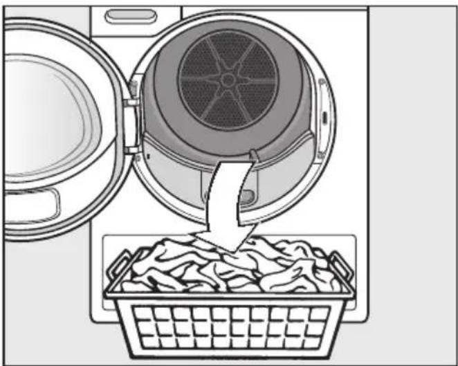 MIELE TKK 600-50 WP CH - Wäsche entnehmen - 1