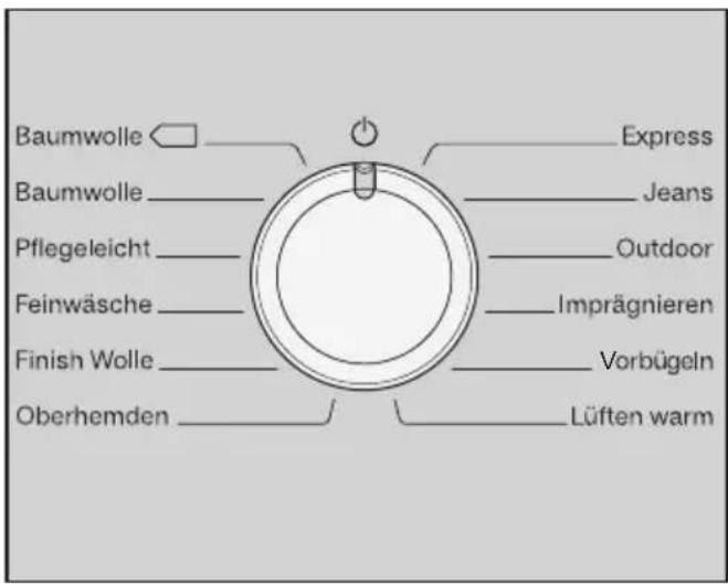 MIELE TDD 220 WP Active Family - Programmwahl - 1