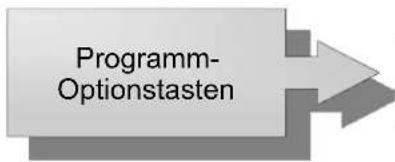Programm- Optionstasten