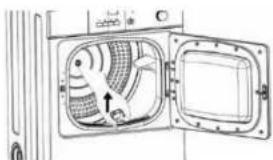 PKM WT-601 C - Der Filter muss zur Reinigung entfernt werden. (Siehe Bild) - 1