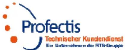 Profectis Technischer Kundendienst Ein Unternehmen der RTS-Gruppe