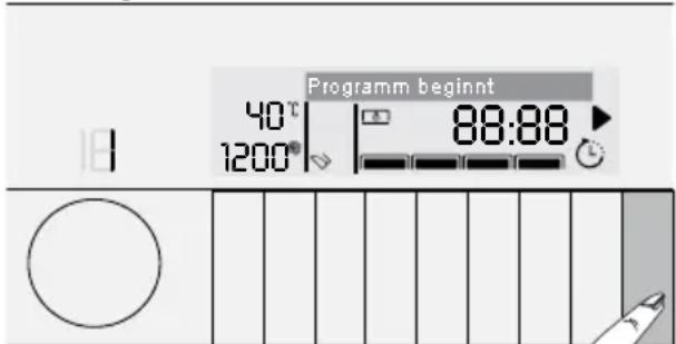 GRUNDIG GWD 59405 - Programm starten - 1