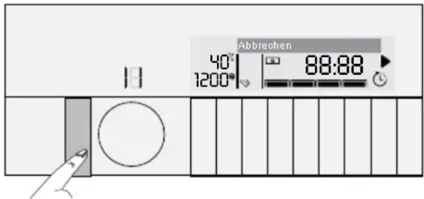 GRUNDIG GWD 59405 - Programme abbrechen - 1