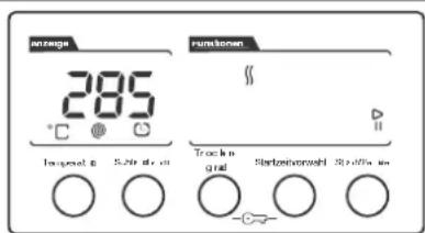 atmosis 285 Temperature 0 5.20/-1000 functionen Track in grd 500000000 30-40%-100 C