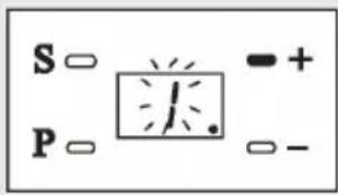 S = P = = + -