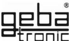 Geba Tronic Cody Light HF 1-1 - Montageanleitung - 1