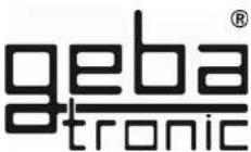 Geba Tronic Cody Light HF 1-1 - Löschen von Handsendern - 3