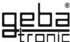 Geba Tronic Cody Light HF 1-1 - Montage der Auswerteeinheit (Innenbereich): - 4